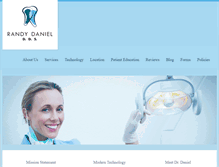 Tablet Screenshot of drrandydaniel.com